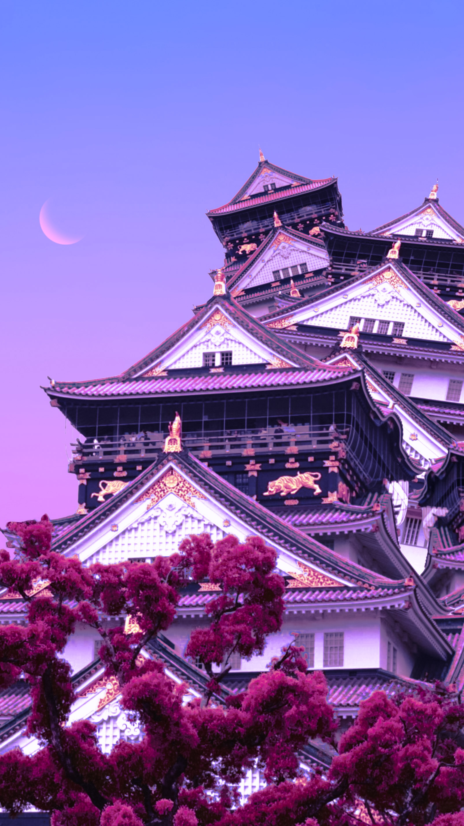 Purple Japanese Wallpapers