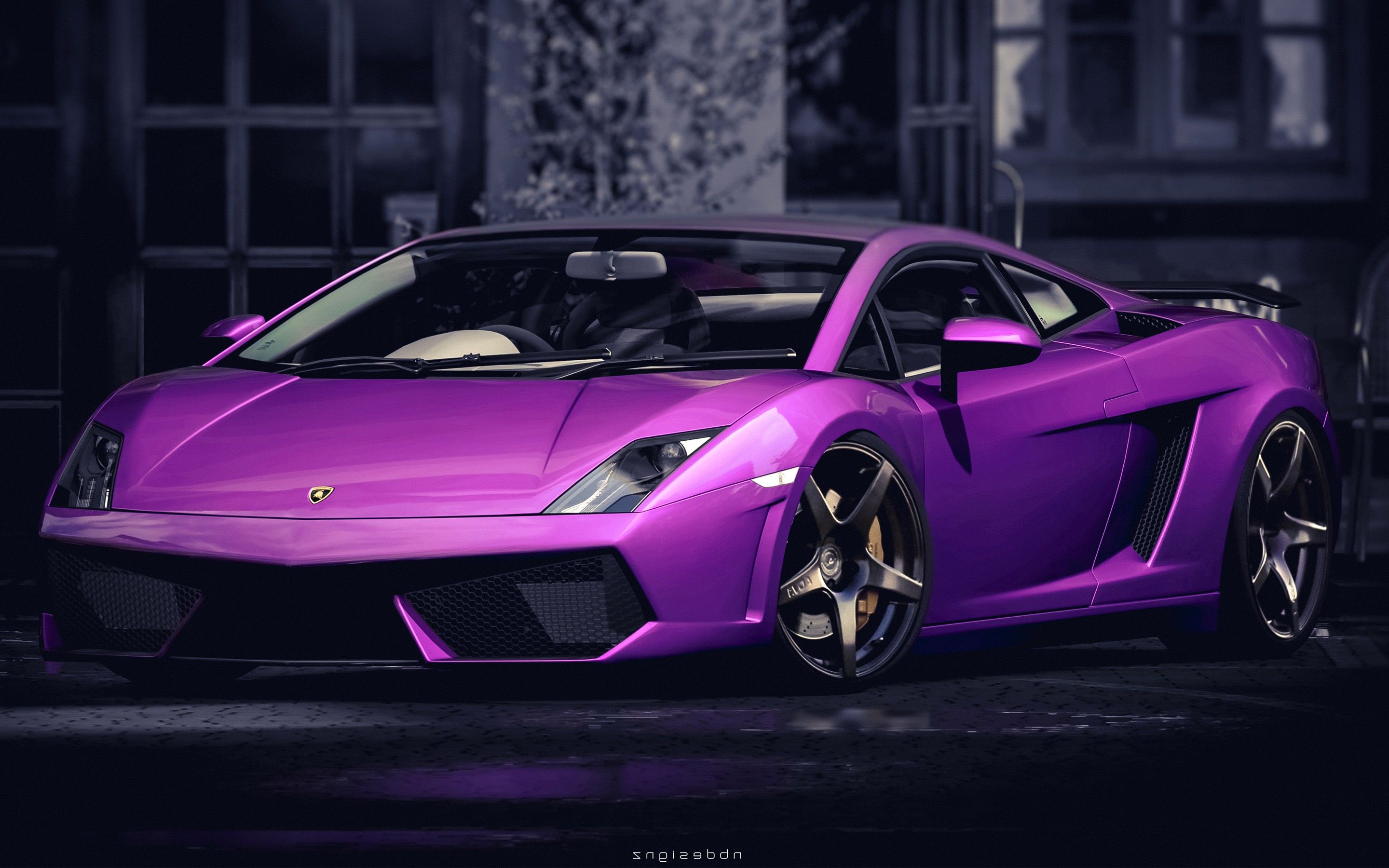 Purple Lamborghini Wallpapers