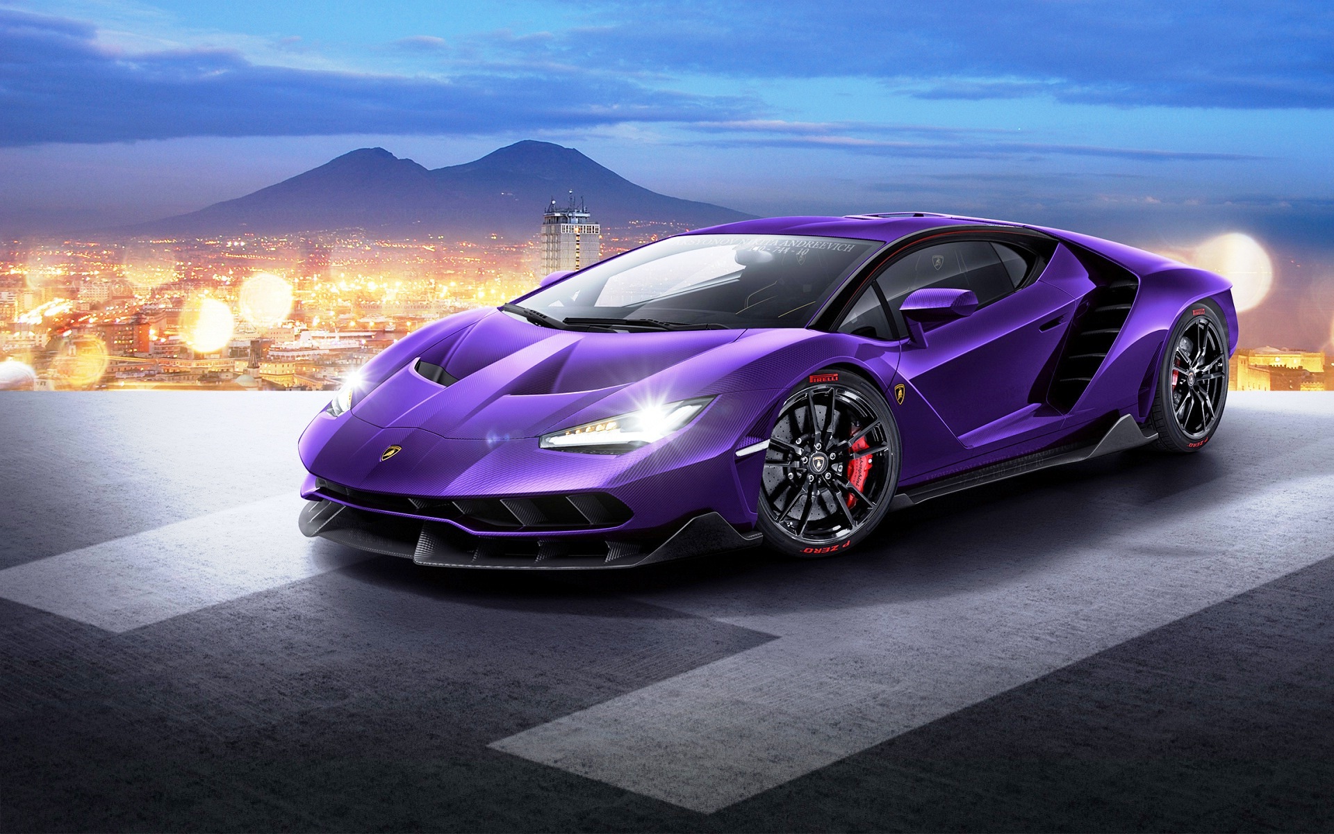 Purple Lamborghini Wallpapers