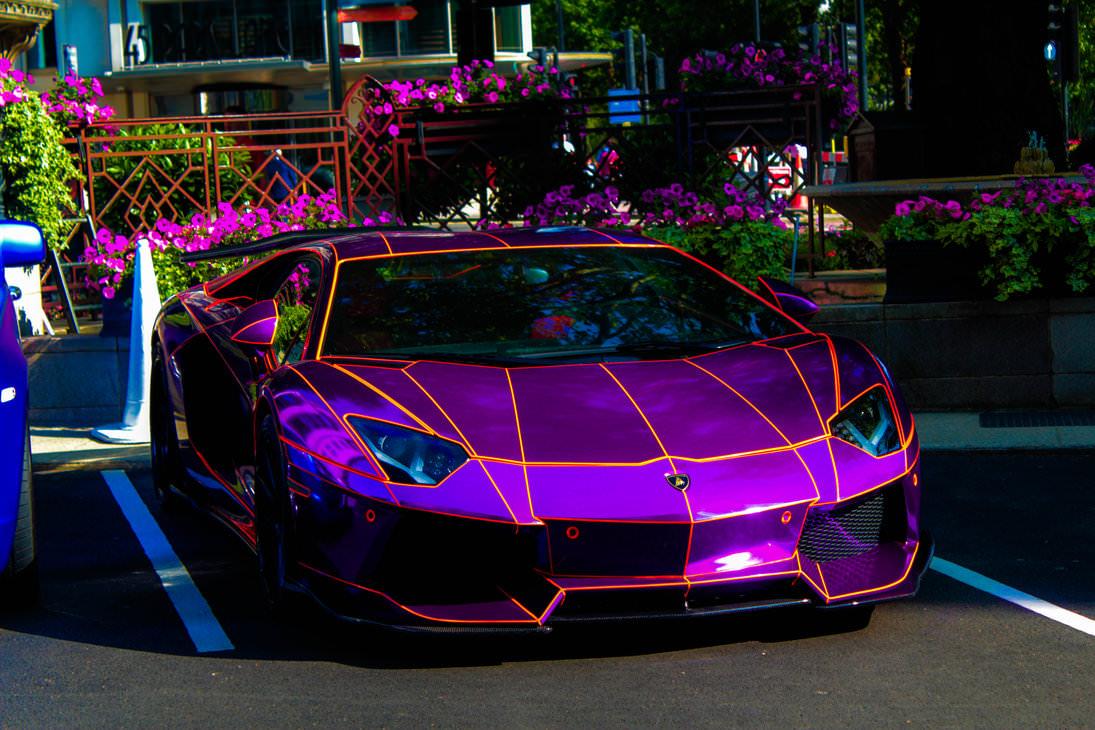 Purple Lamborghini Wallpapers