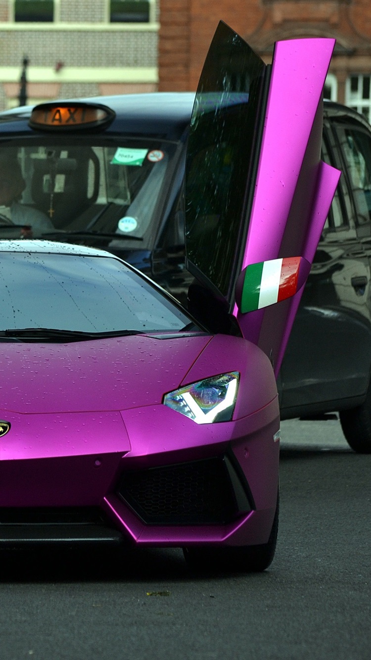 Purple Lamborghini Wallpapers