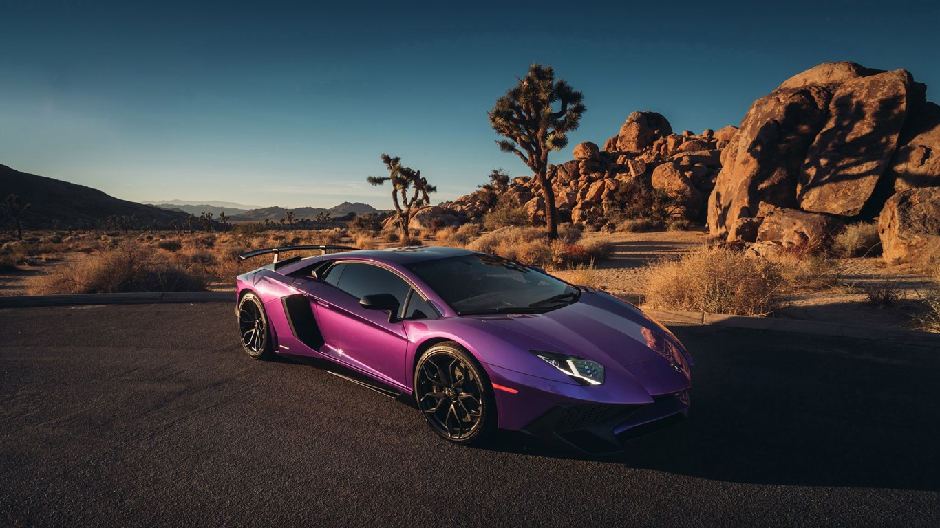 Purple Lamborghini Wallpapers