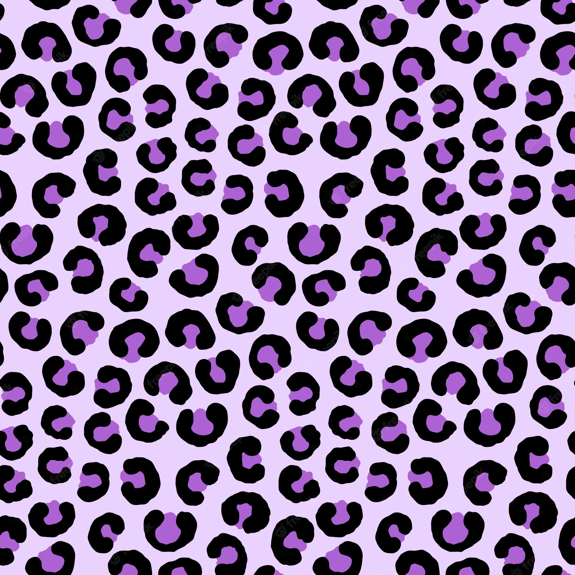 Purple Leopard Print Wallpapers