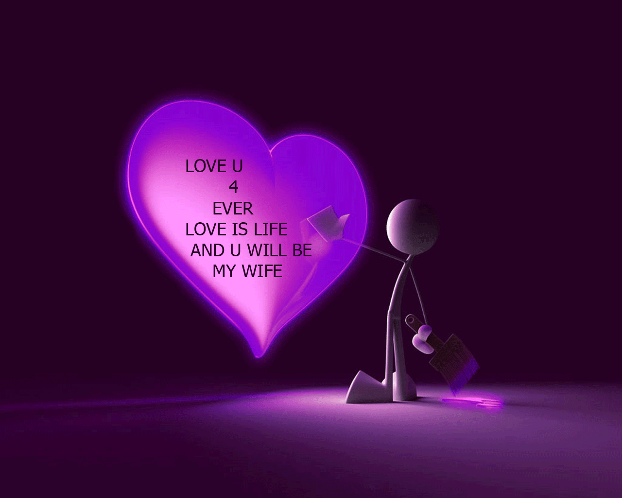 Purple Love Wallpapers