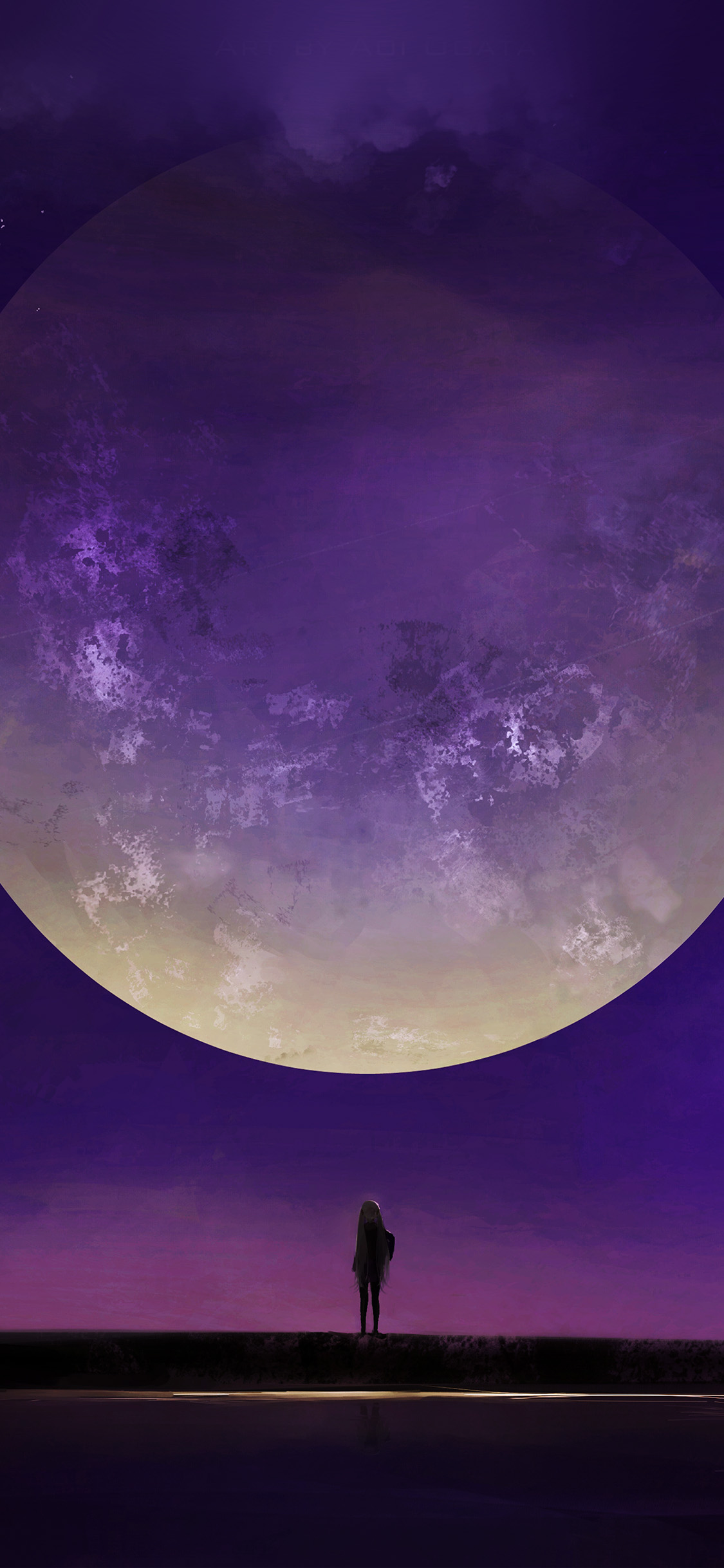 Purple Moon Wallpapers