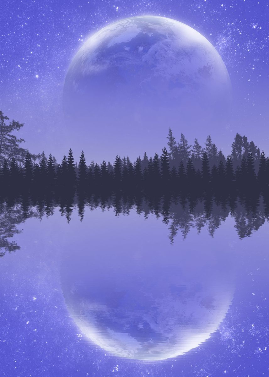 Purple Moon Wallpapers