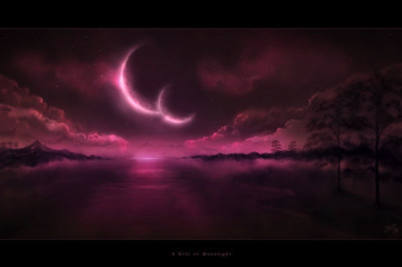 Purple Moon Wallpapers