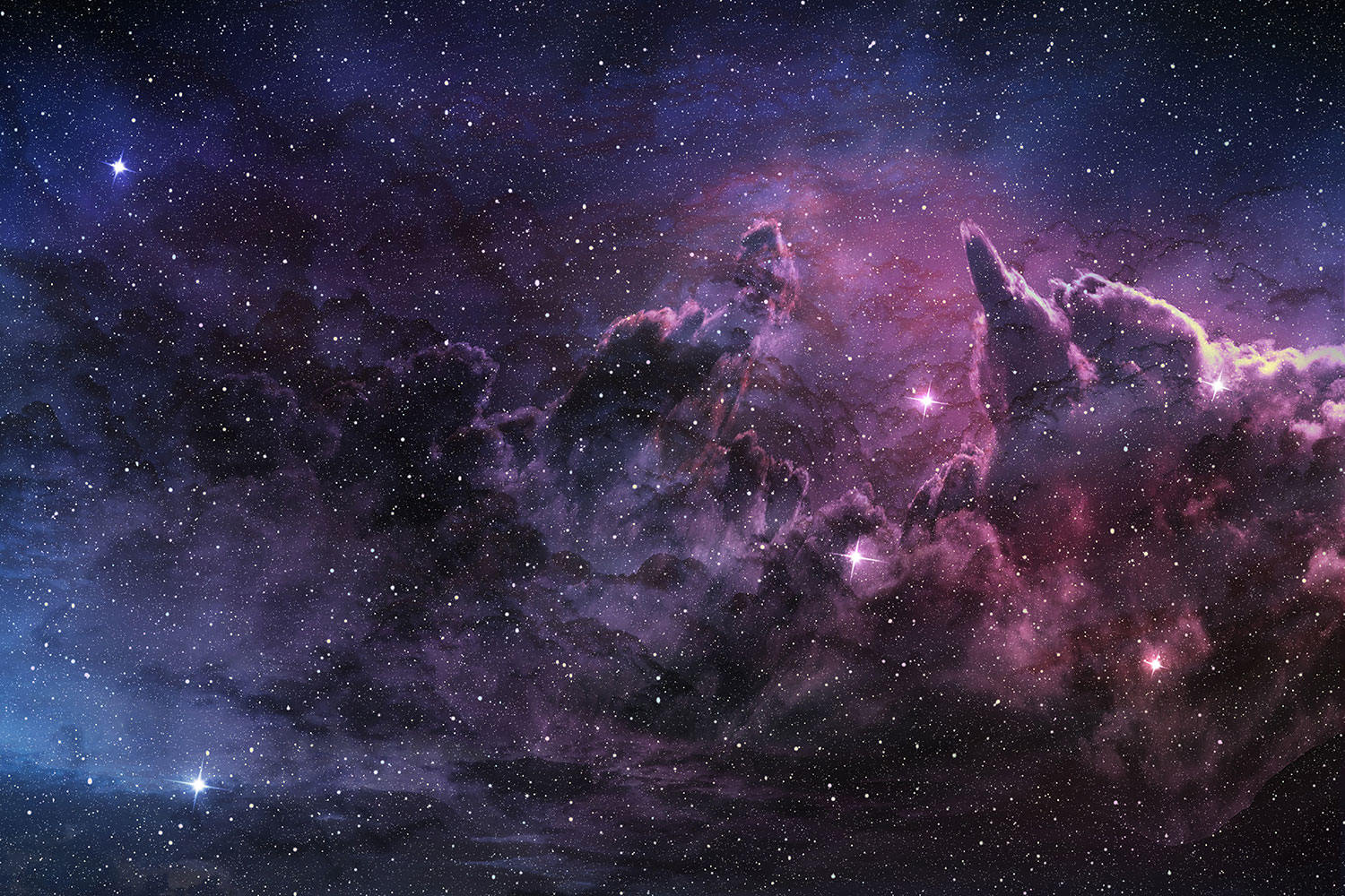 Purple Nebula Wallpapers