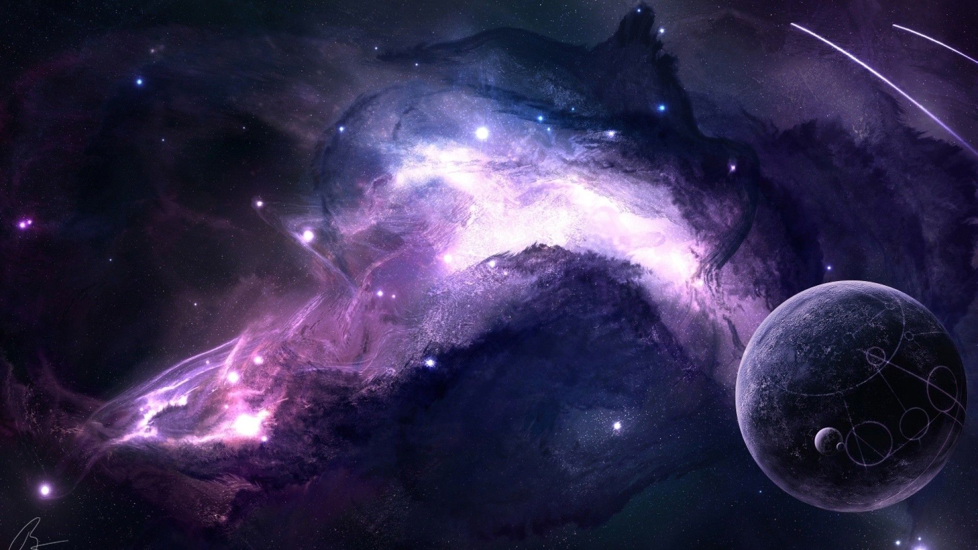 Purple Nebula Wallpapers