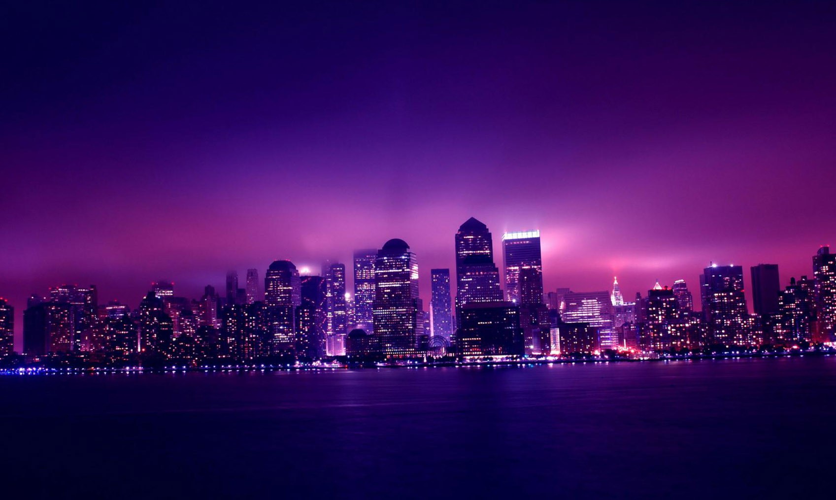 Purple New York Wallpapers