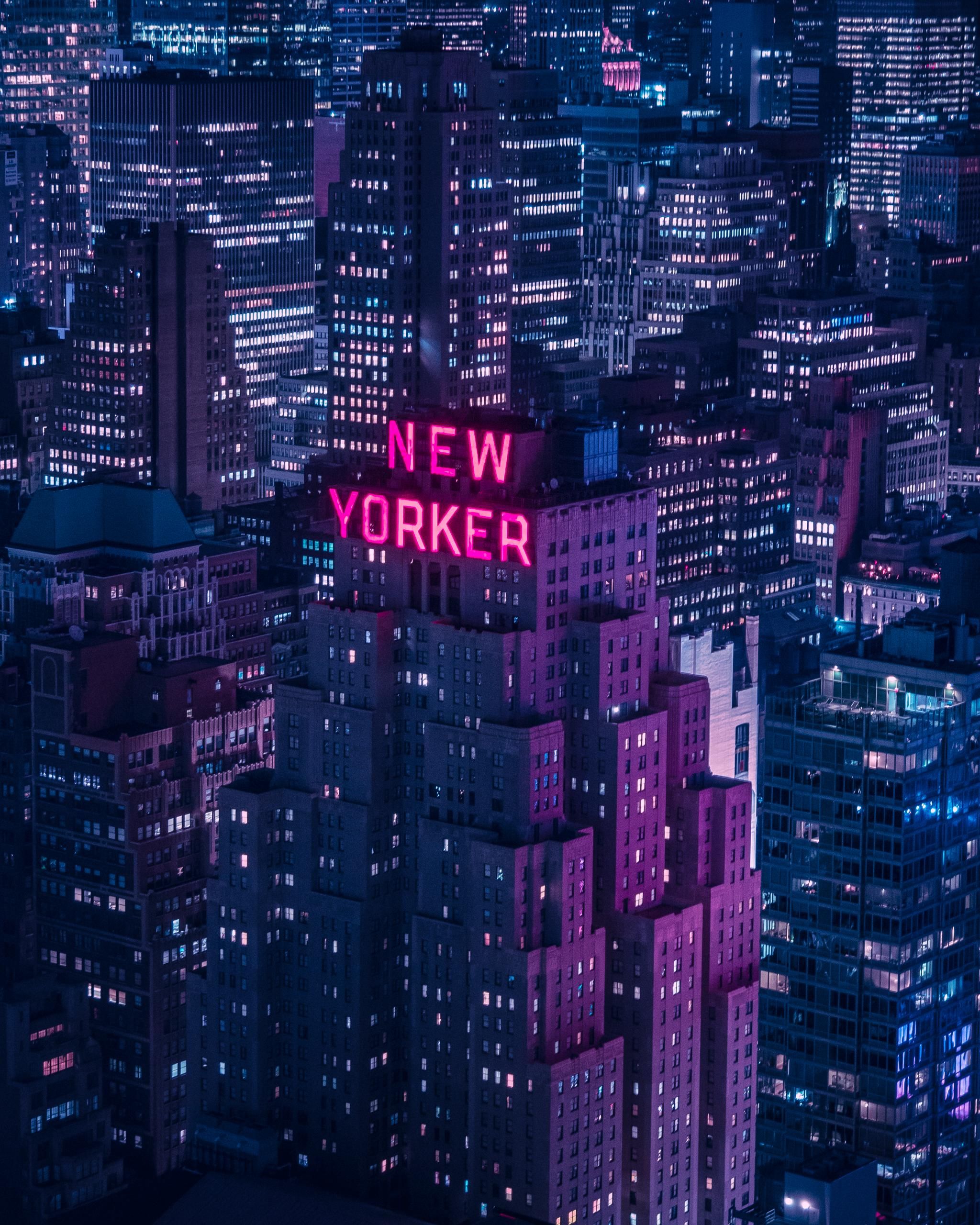 Purple New York Wallpapers