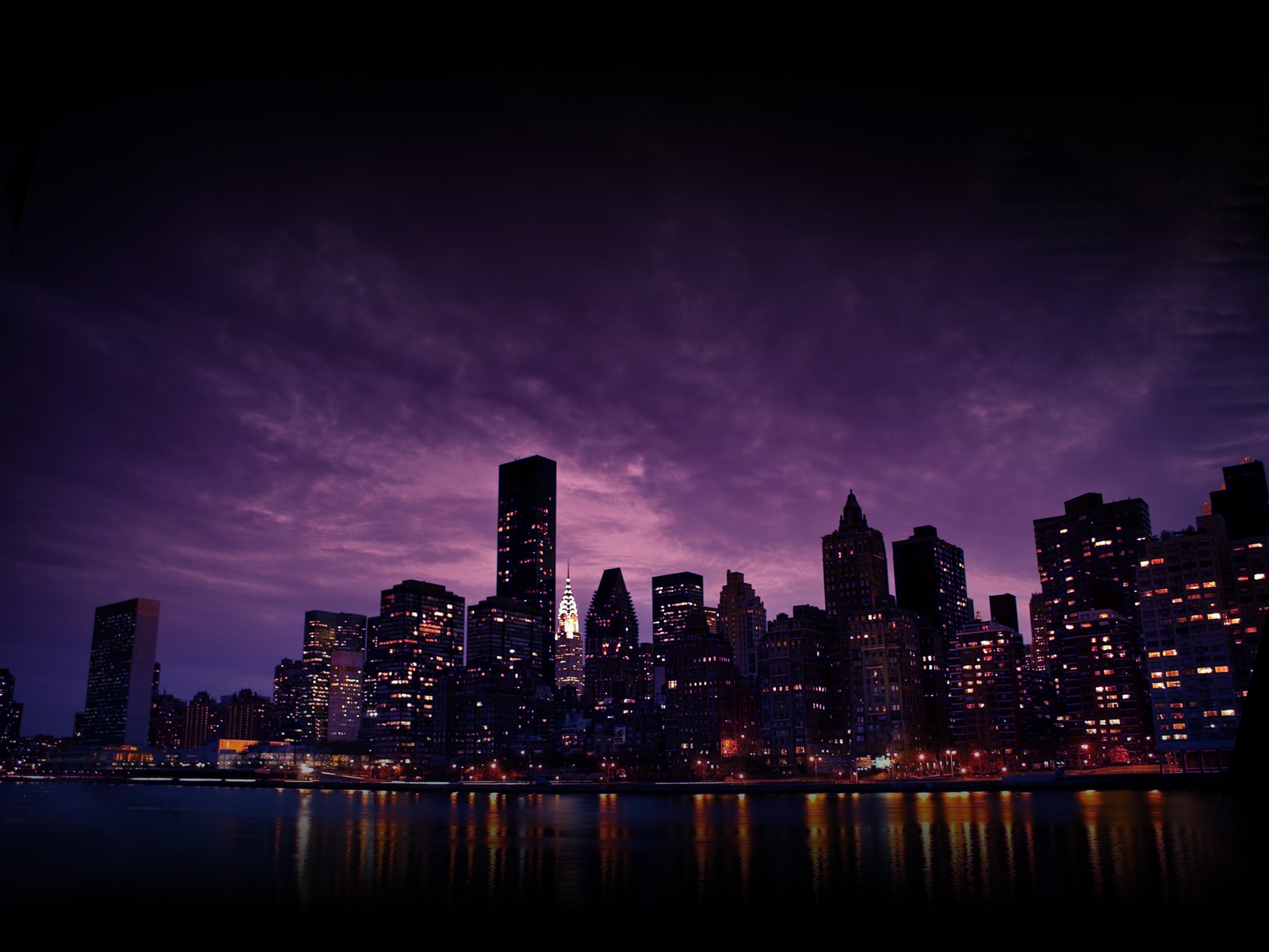 Purple New York Wallpapers