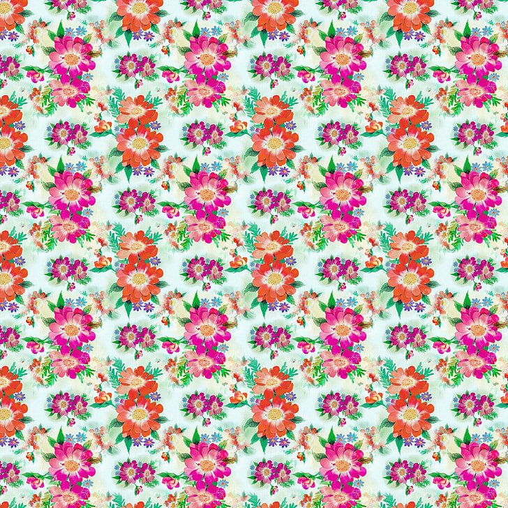 Purple Orange Flowers Wallpapers