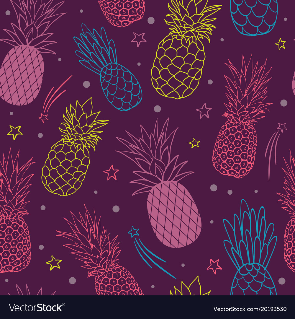 Purple Pineapple Wallpapers