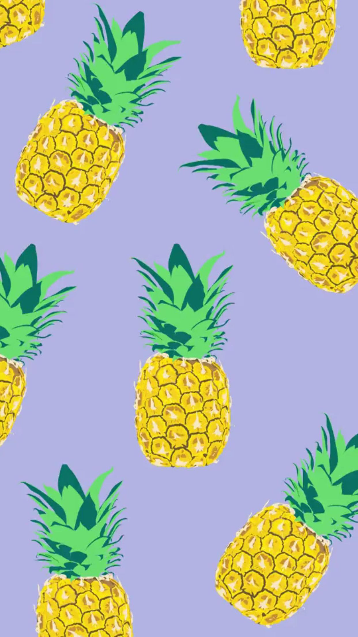 Purple Pineapple Wallpapers