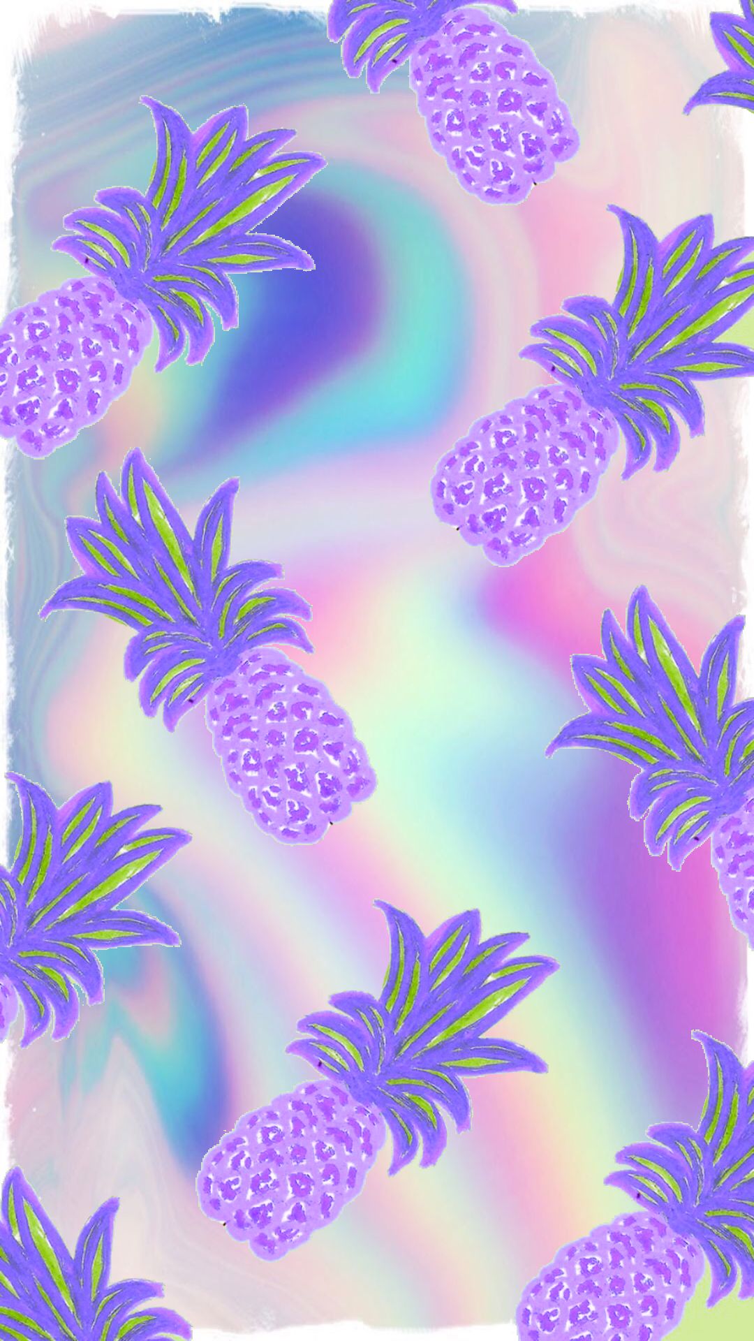 Purple Pineapple Wallpapers