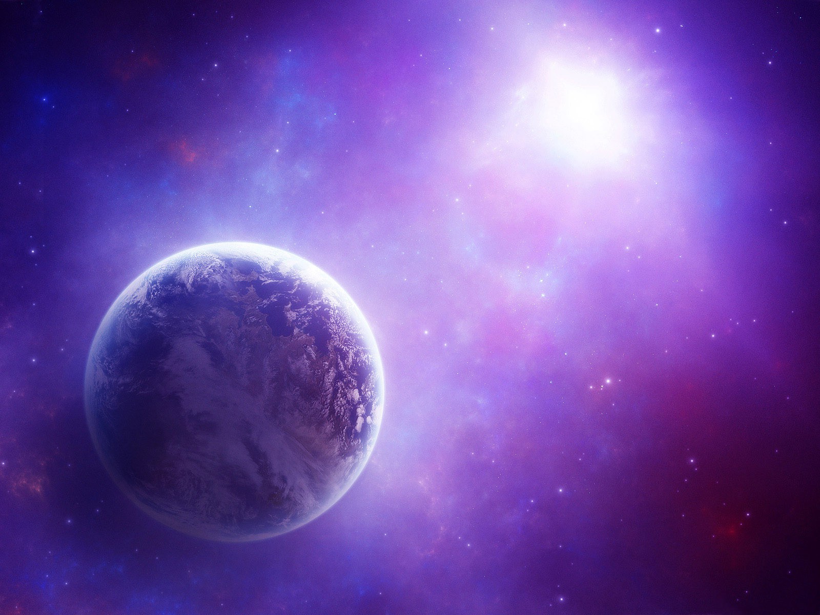 Purple Planet Wallpapers