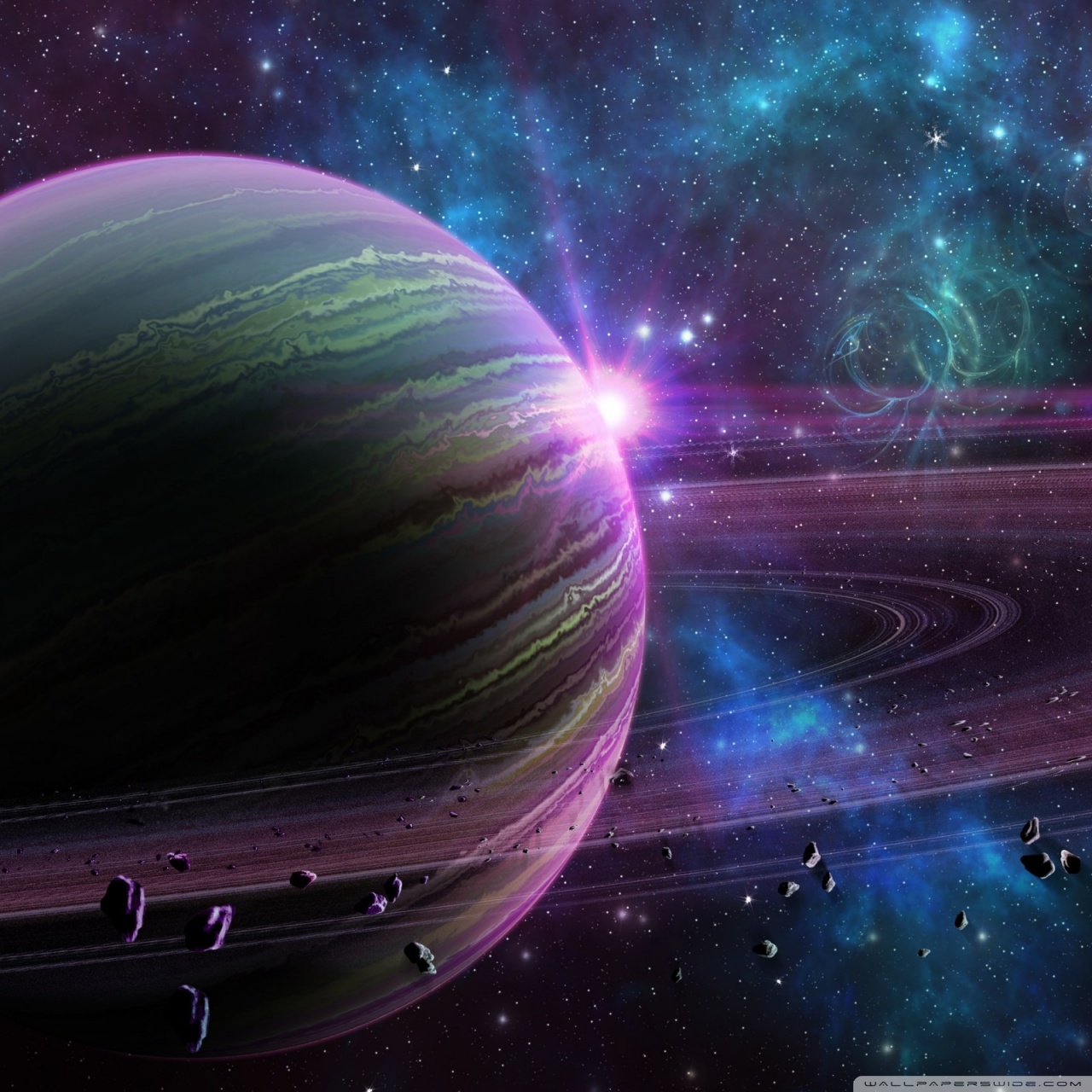 Purple Planet Wallpapers