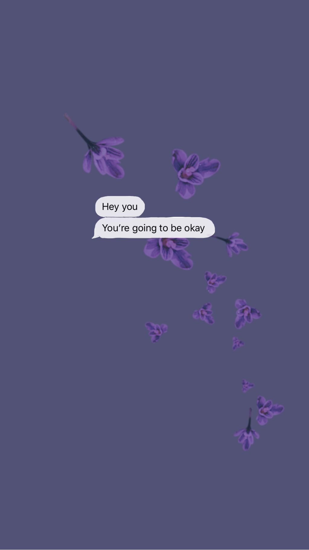 Purple Quotes Aesthetic Wallpapers