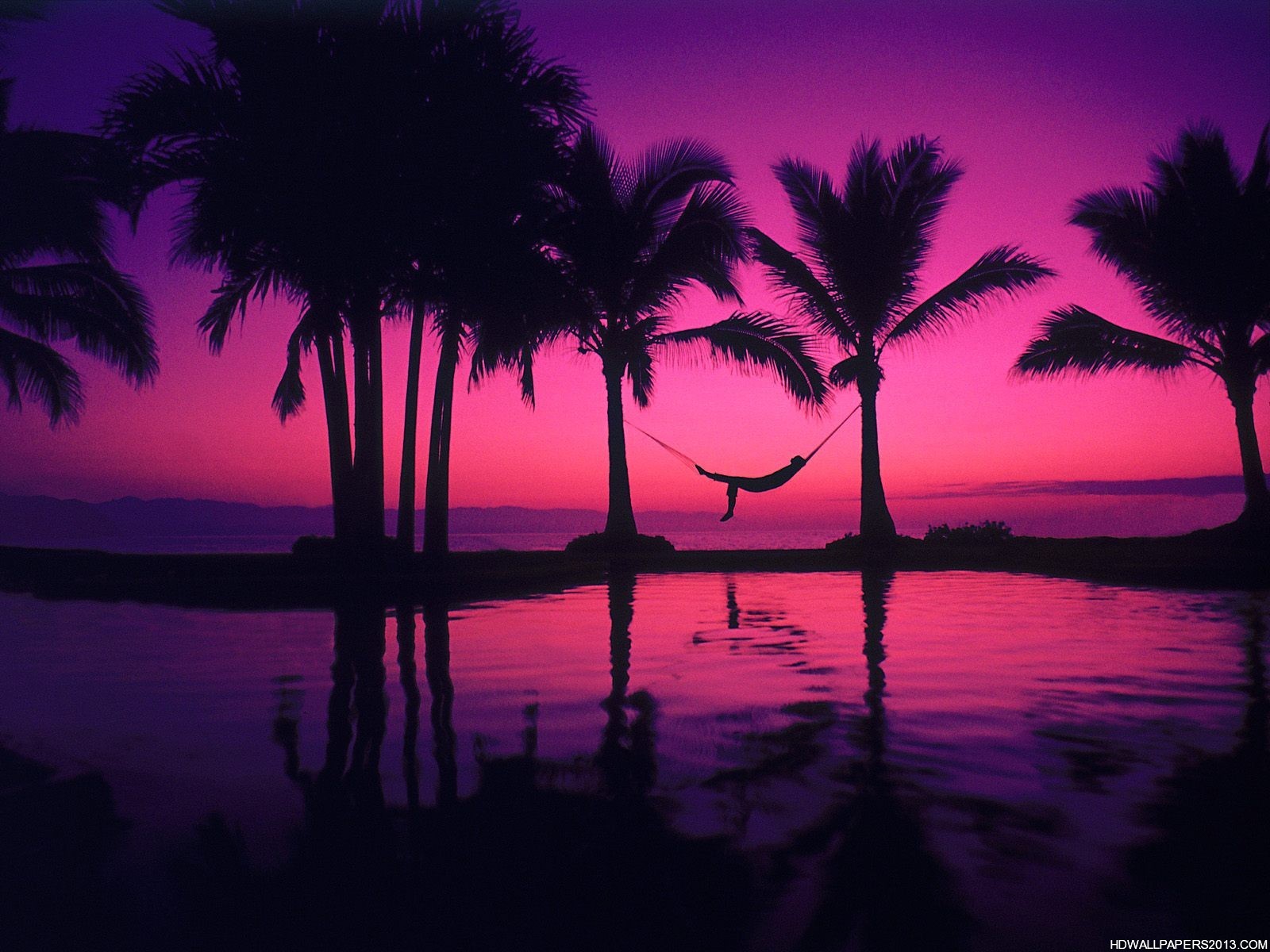 Purple Scenery Wallpapers