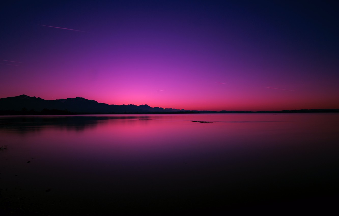 Purple Scenery Wallpapers