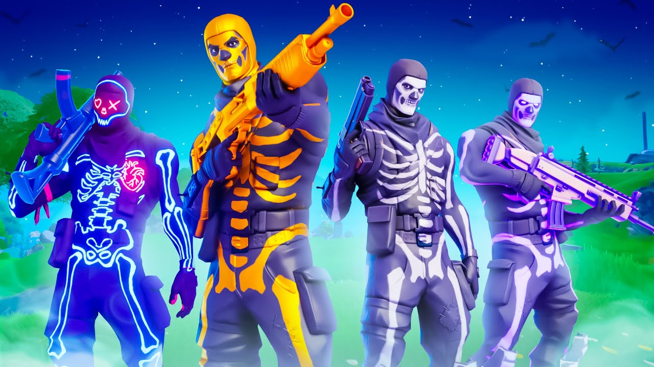 Purple Skull Trooper Wallpapers