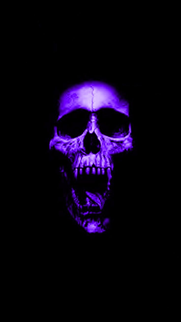 Purple Skull Wallpapers