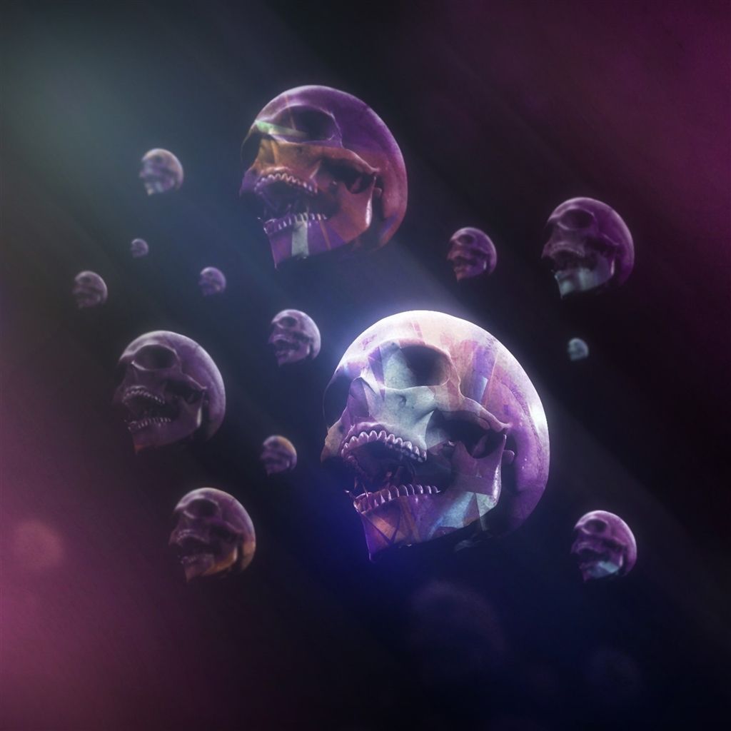 Purple Skull Wallpapers