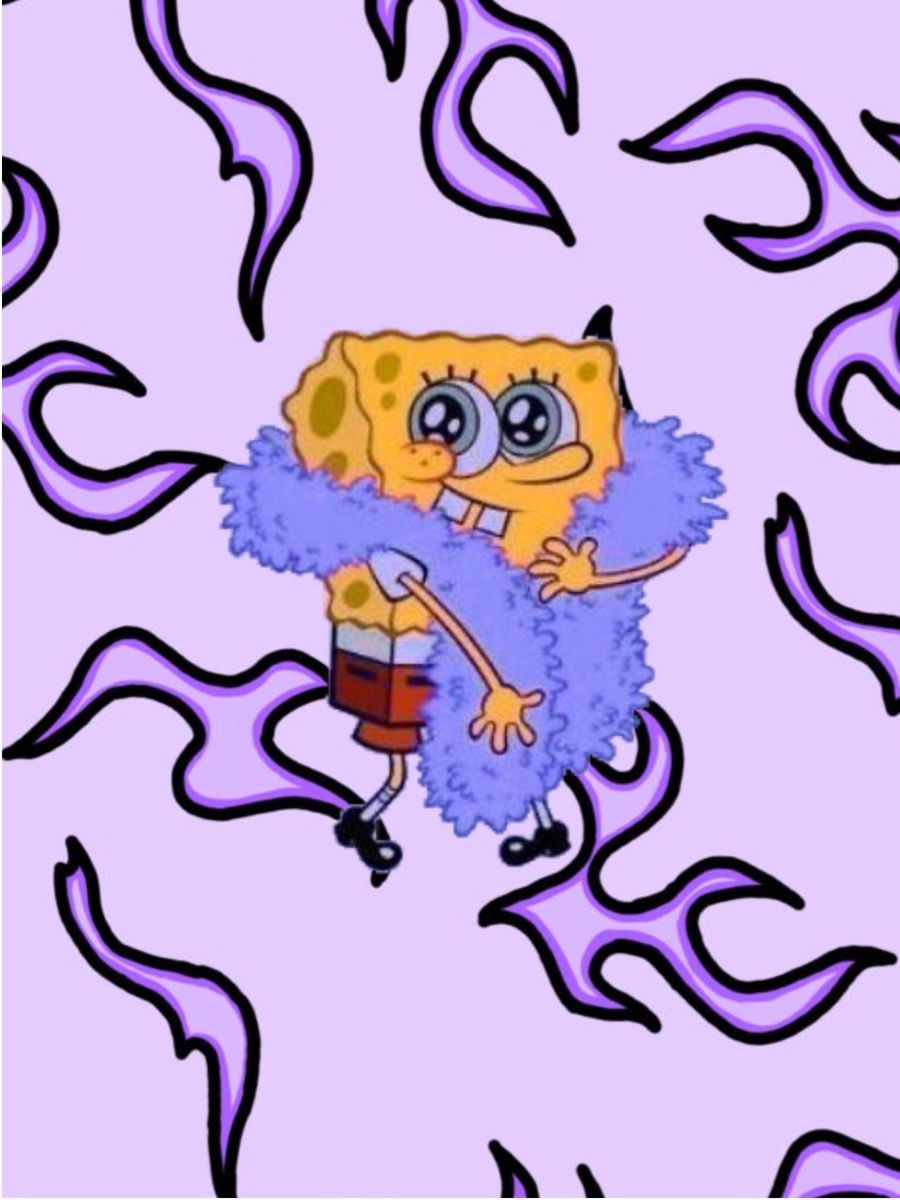 Purple Spongebob Wallpapers