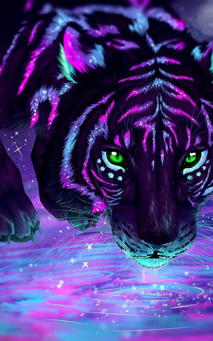 Purple Tiger Wallpapers