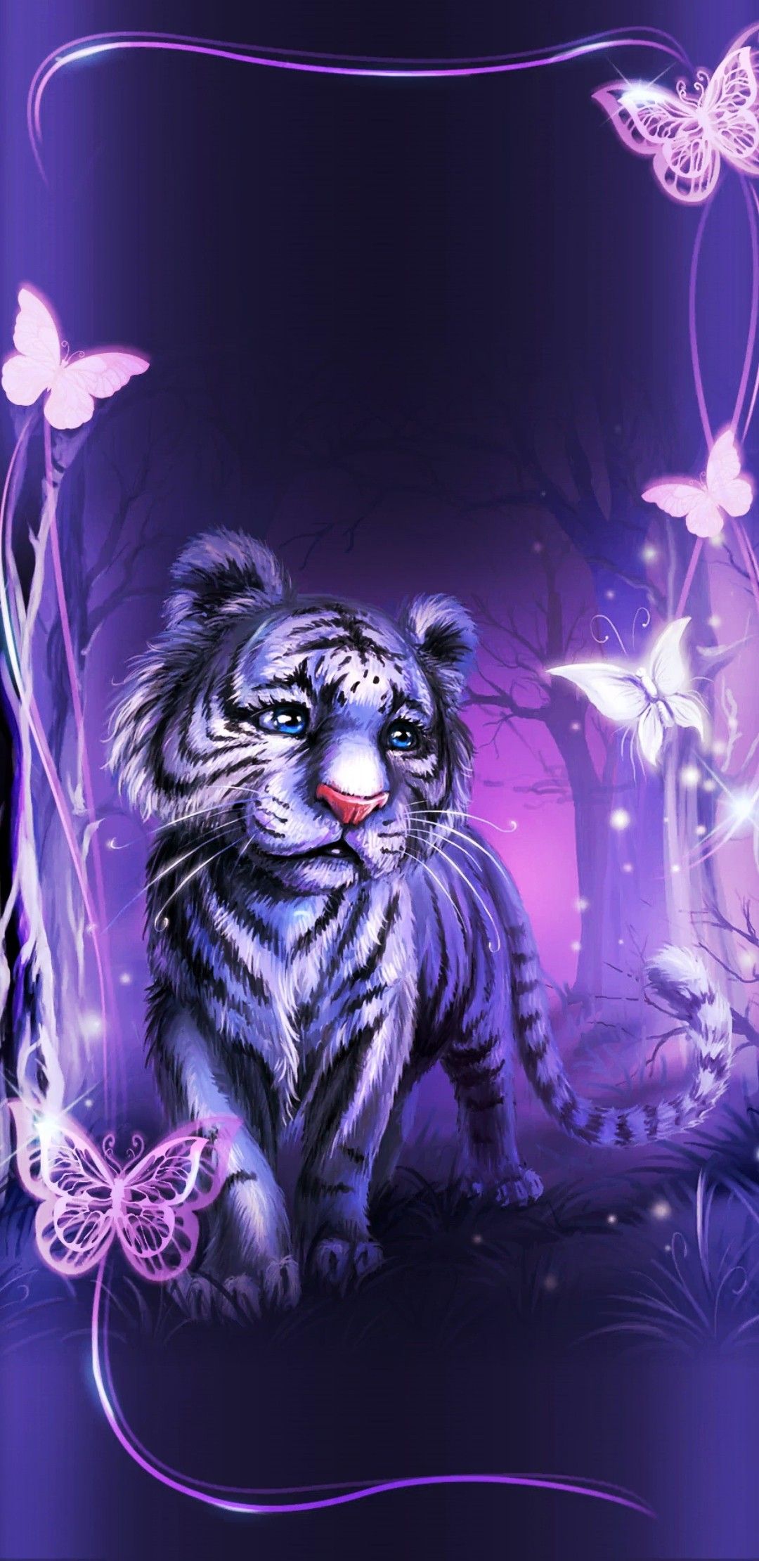 Purple Tiger Wallpapers