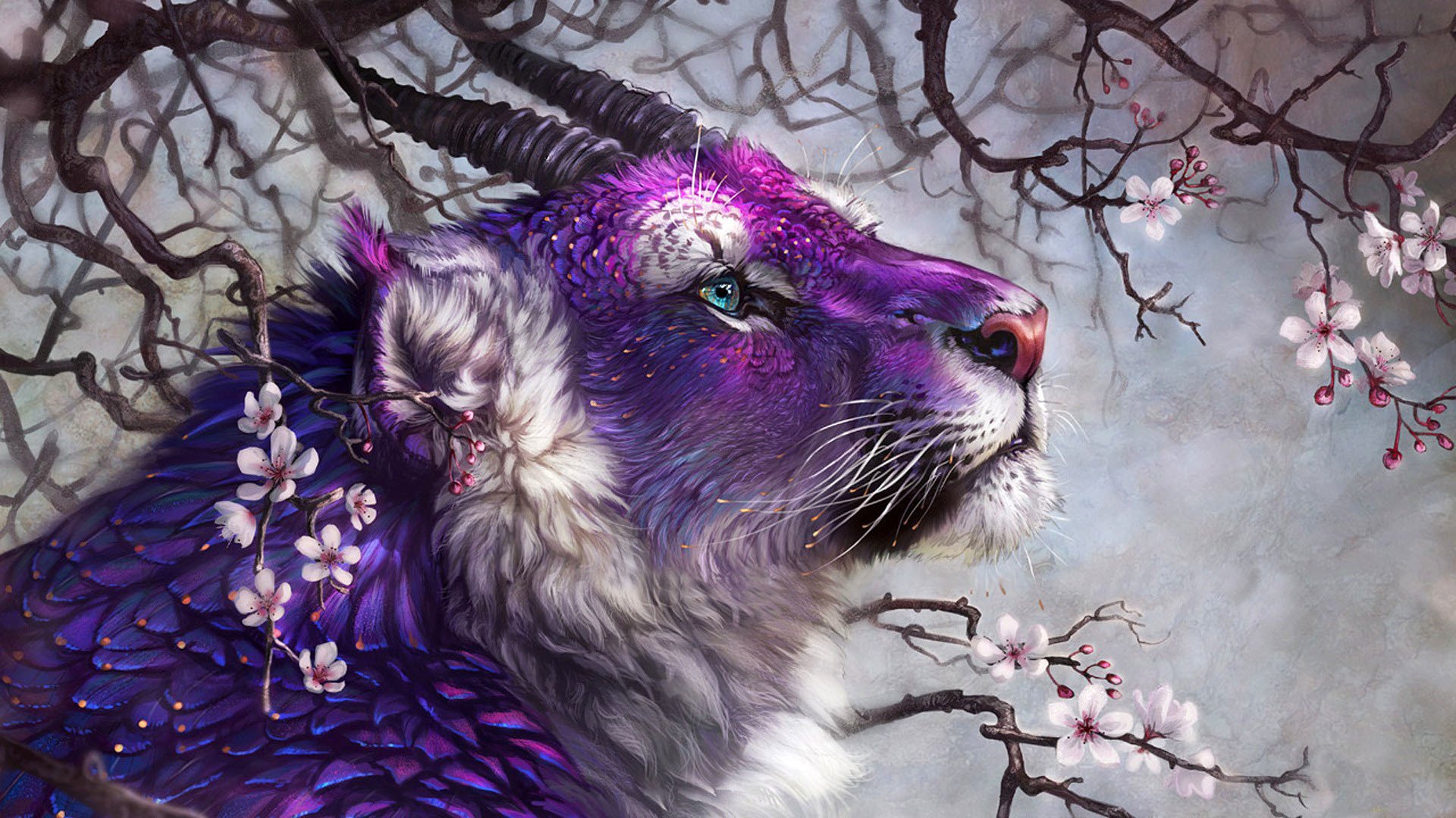 Purple Tiger Wallpapers