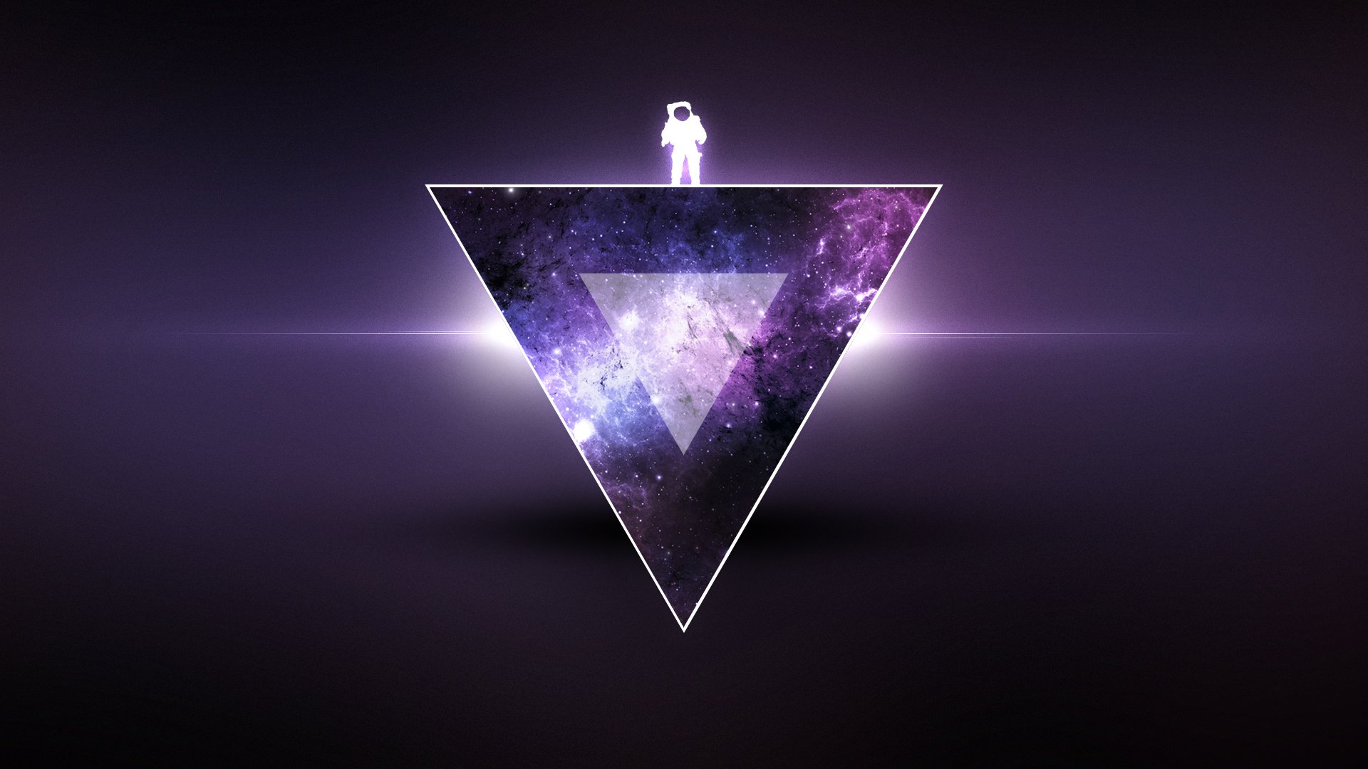 Purple Triangle Wallpapers