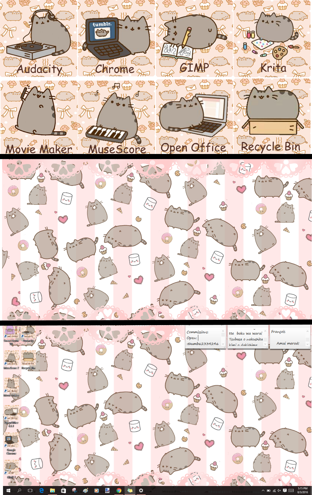 Pusheen Desktop Wallpapers