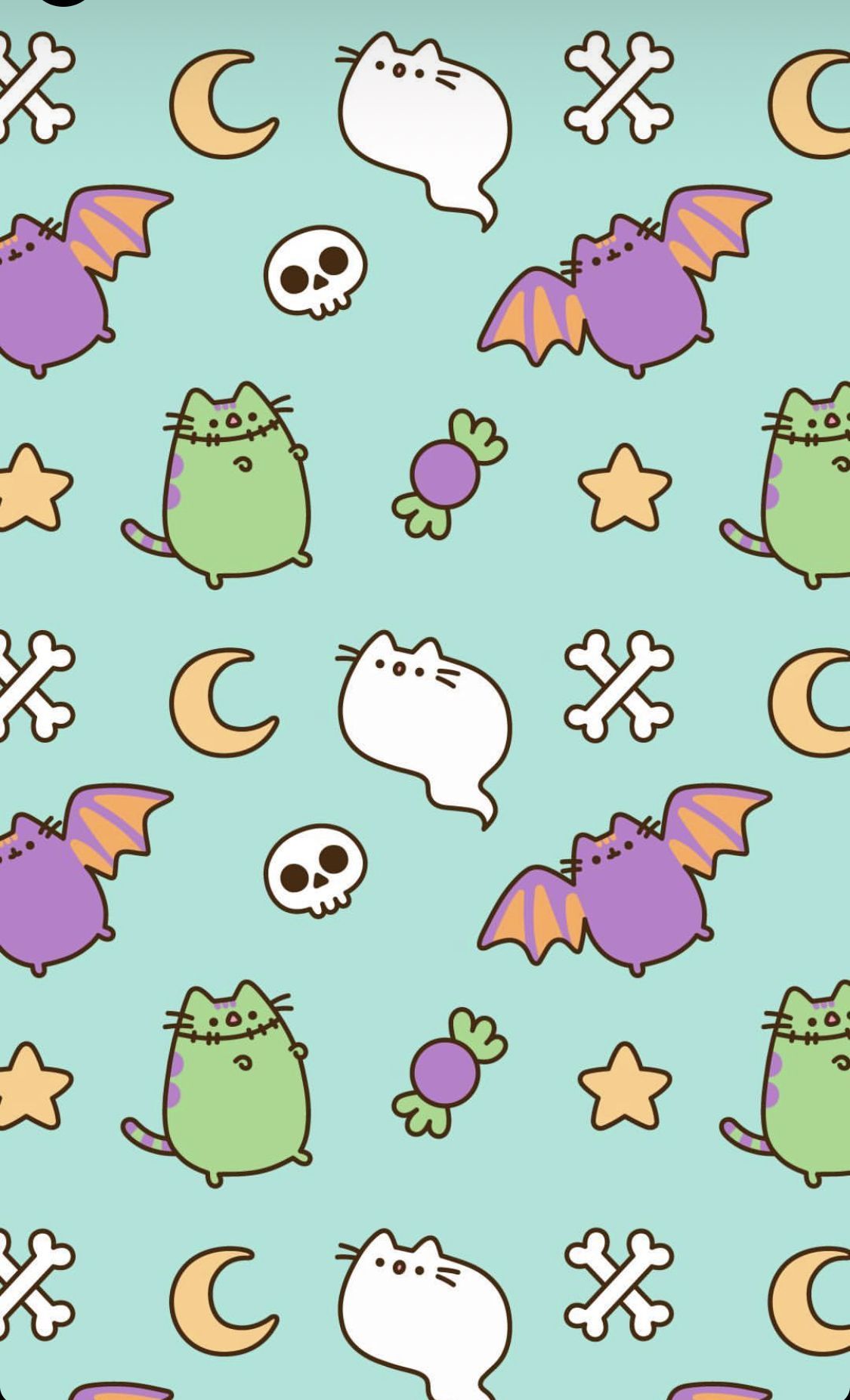 Pusheen Halloween Wallpapers