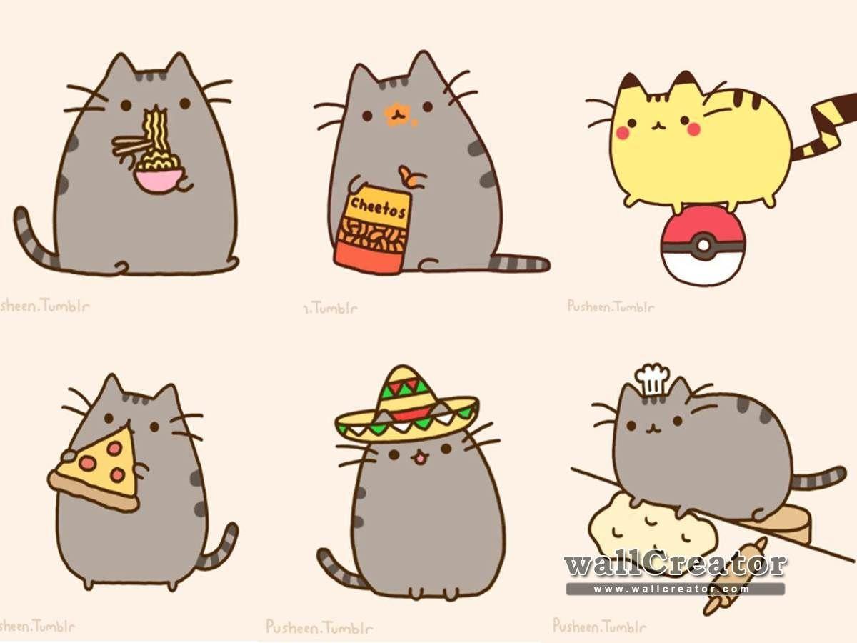 Pusheen Halloween Wallpapers