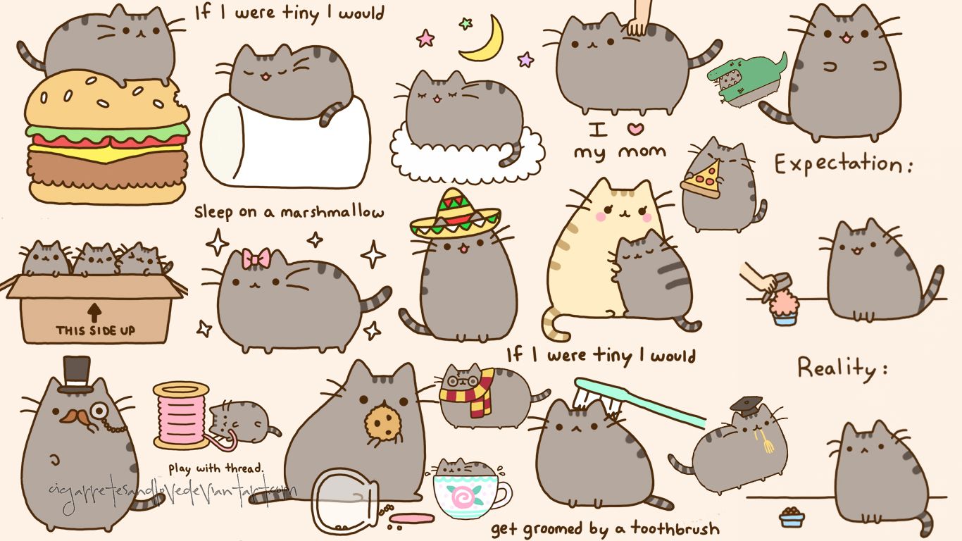 Pusheen Ipad Wallpapers