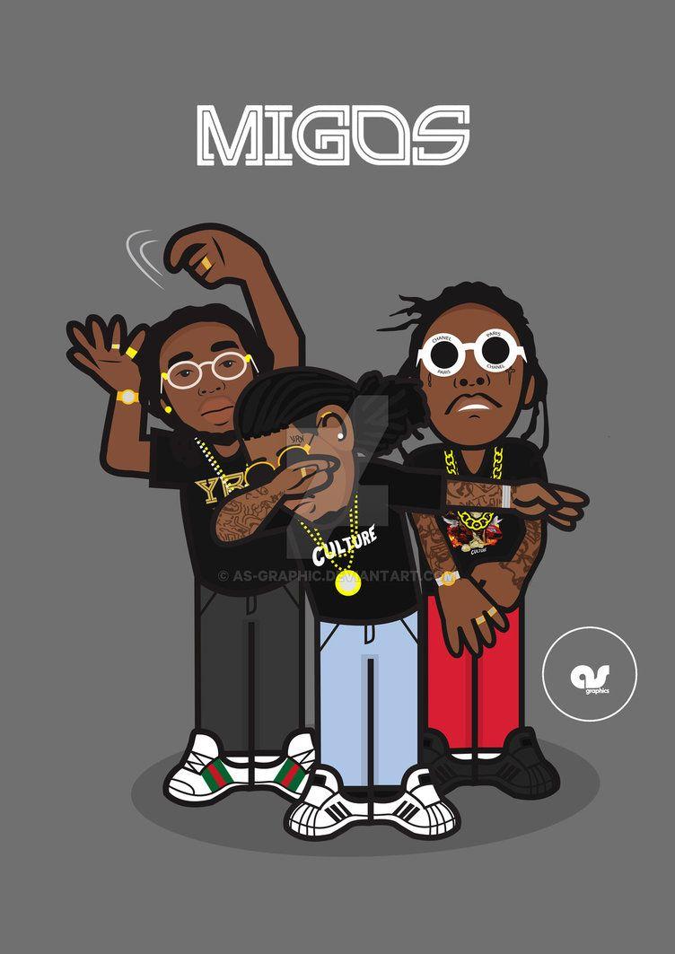 Quavo Cartoon Wallpapers