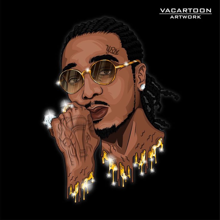 Quavo Cartoon Wallpapers