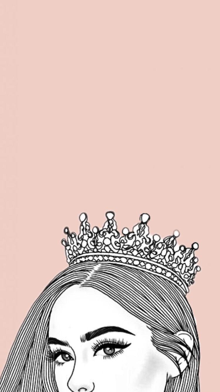 Queen Rose Gold Crown Wallpapers