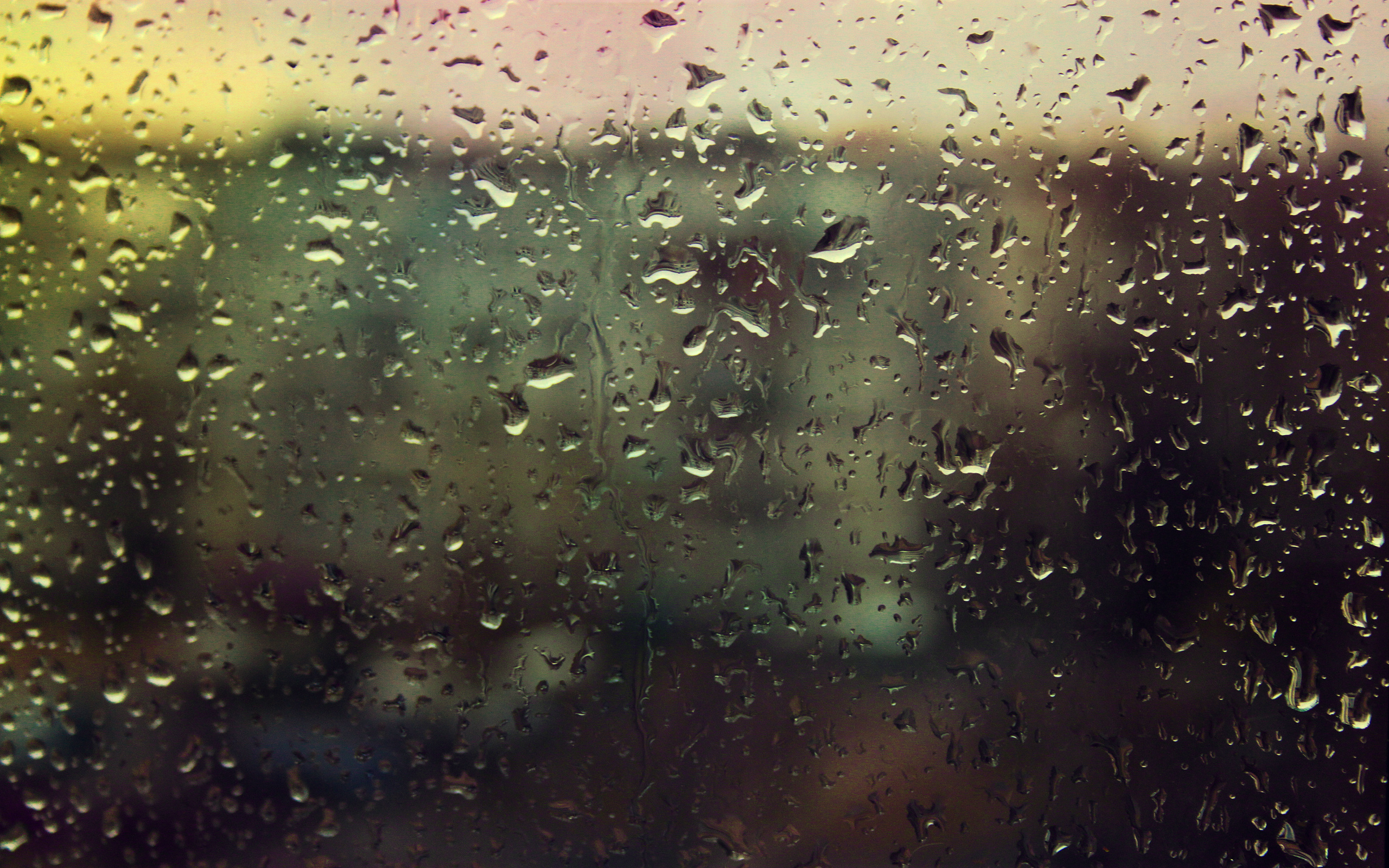 Rain Glass Wallpapers