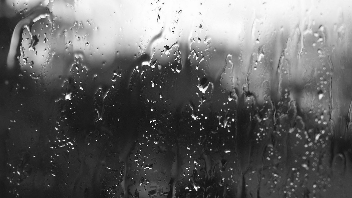 Rain On Glass Wallpapers