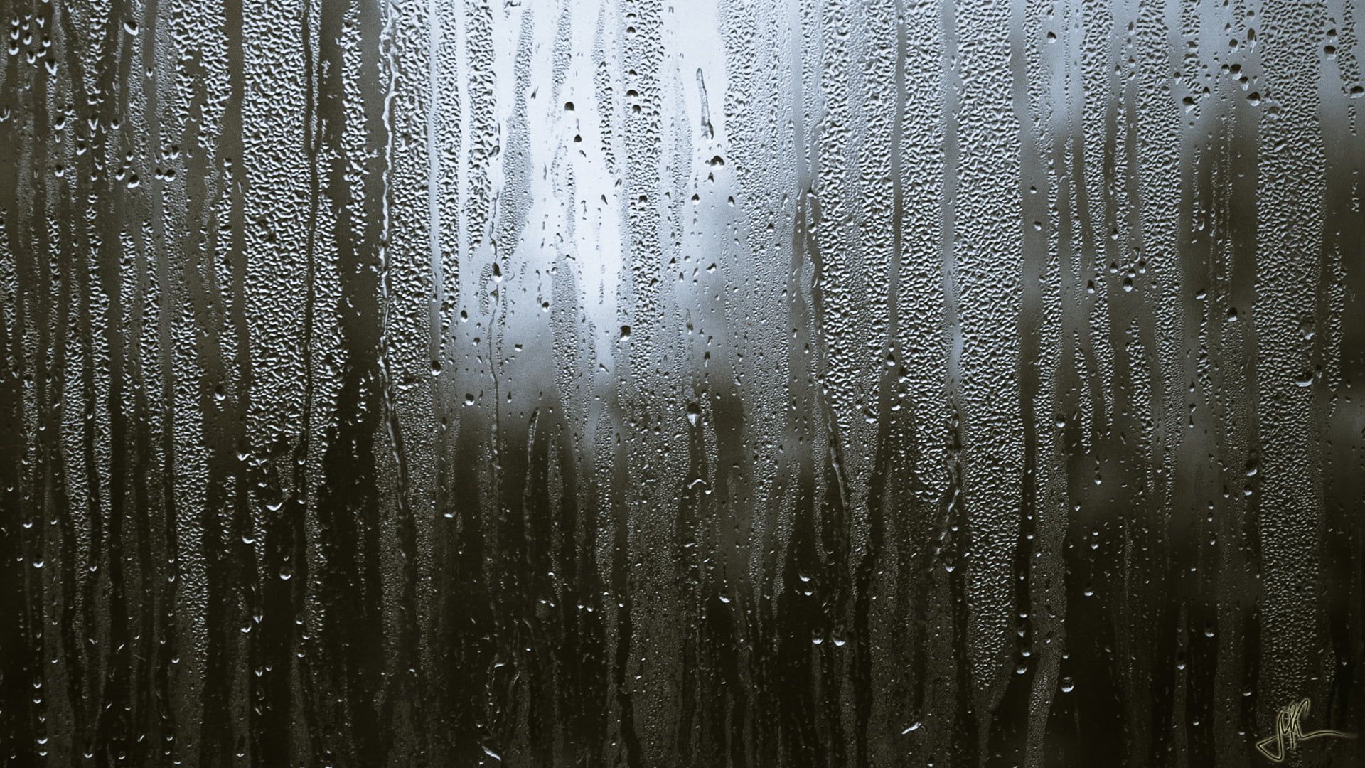 Rain On Glass Wallpapers