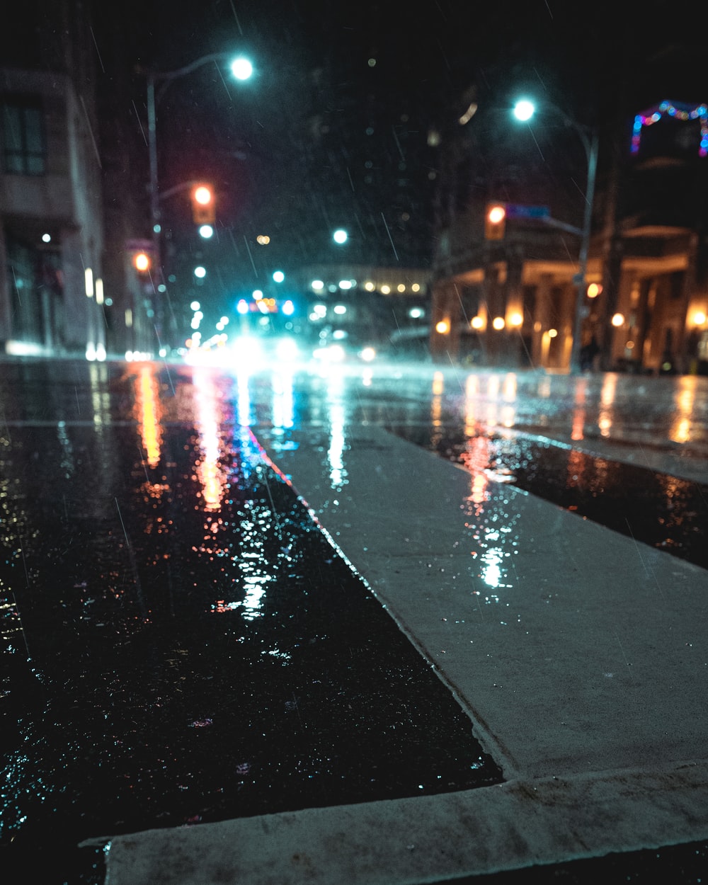 Rain Road Wallpapers