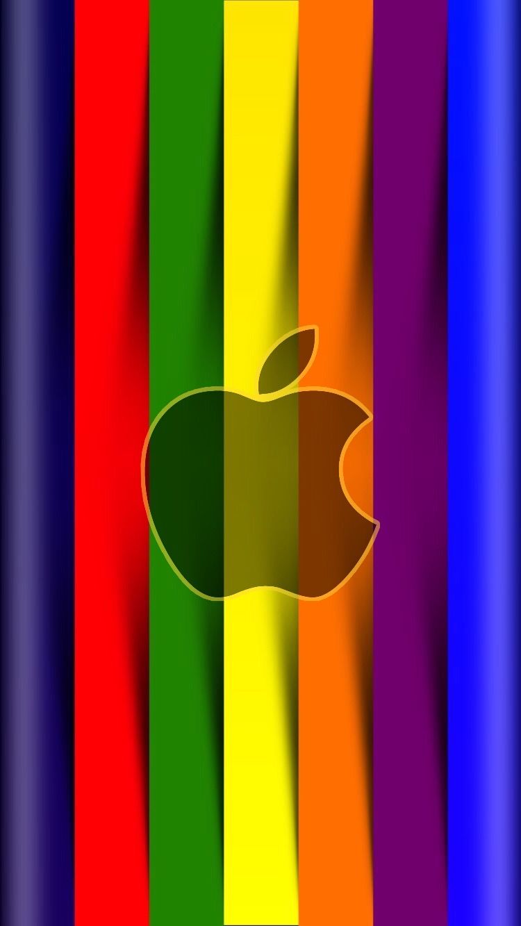 Rainbow Apple Wallpapers