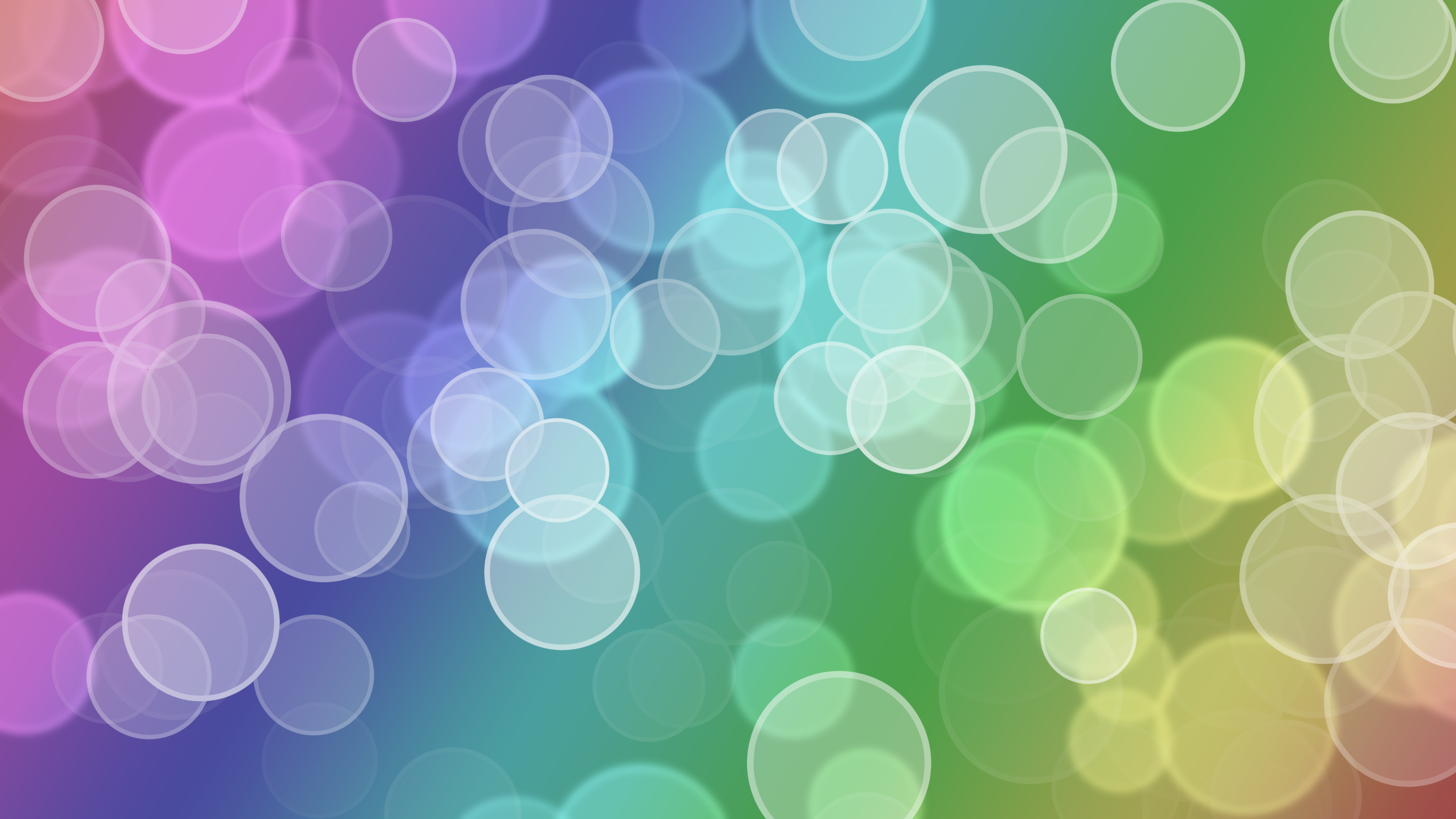 Rainbow Bubble Wallpapers