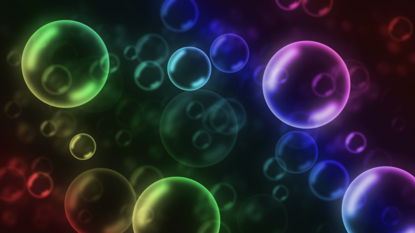 Rainbow Bubble Wallpapers