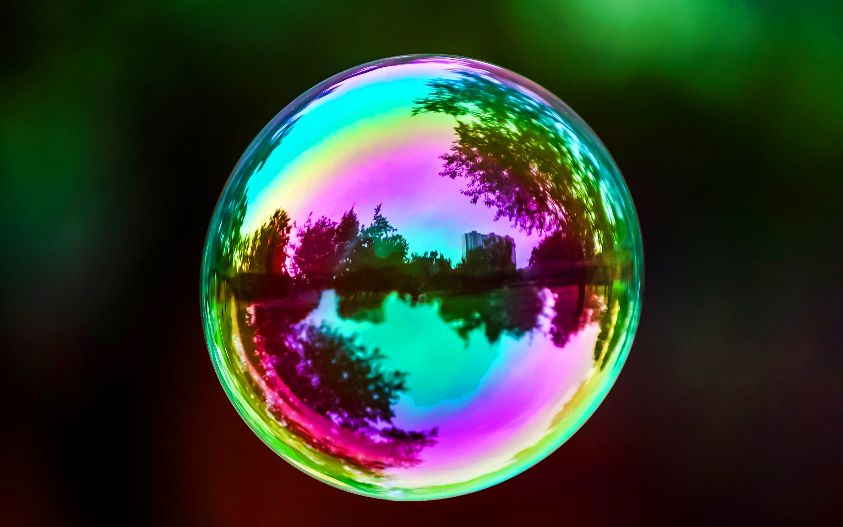 Rainbow Bubble Wallpapers