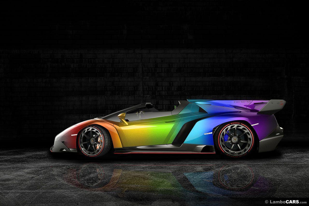 Rainbow Cars Wallpapers