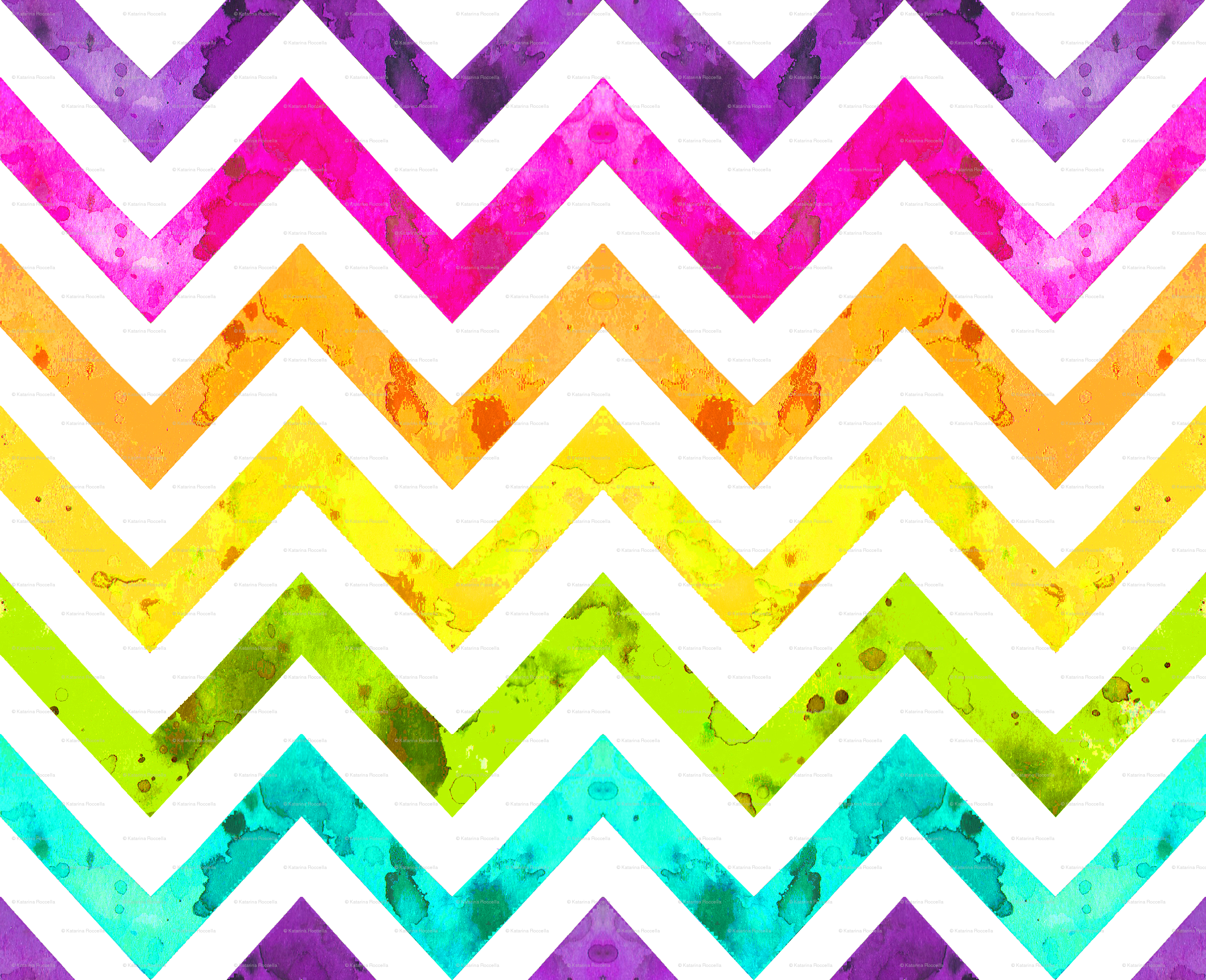 Rainbow Chevron Wallpapers